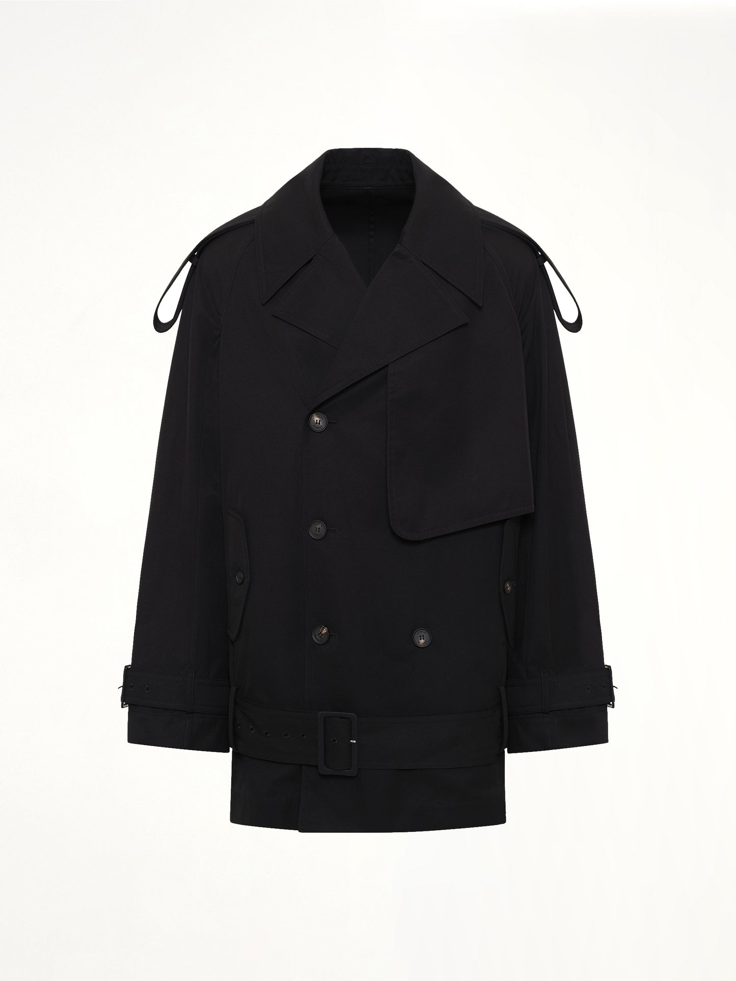 Unlined Technical Trench Coat in Bogart