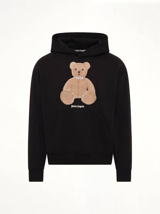 Bear Regular Hoodie in Black/Brown