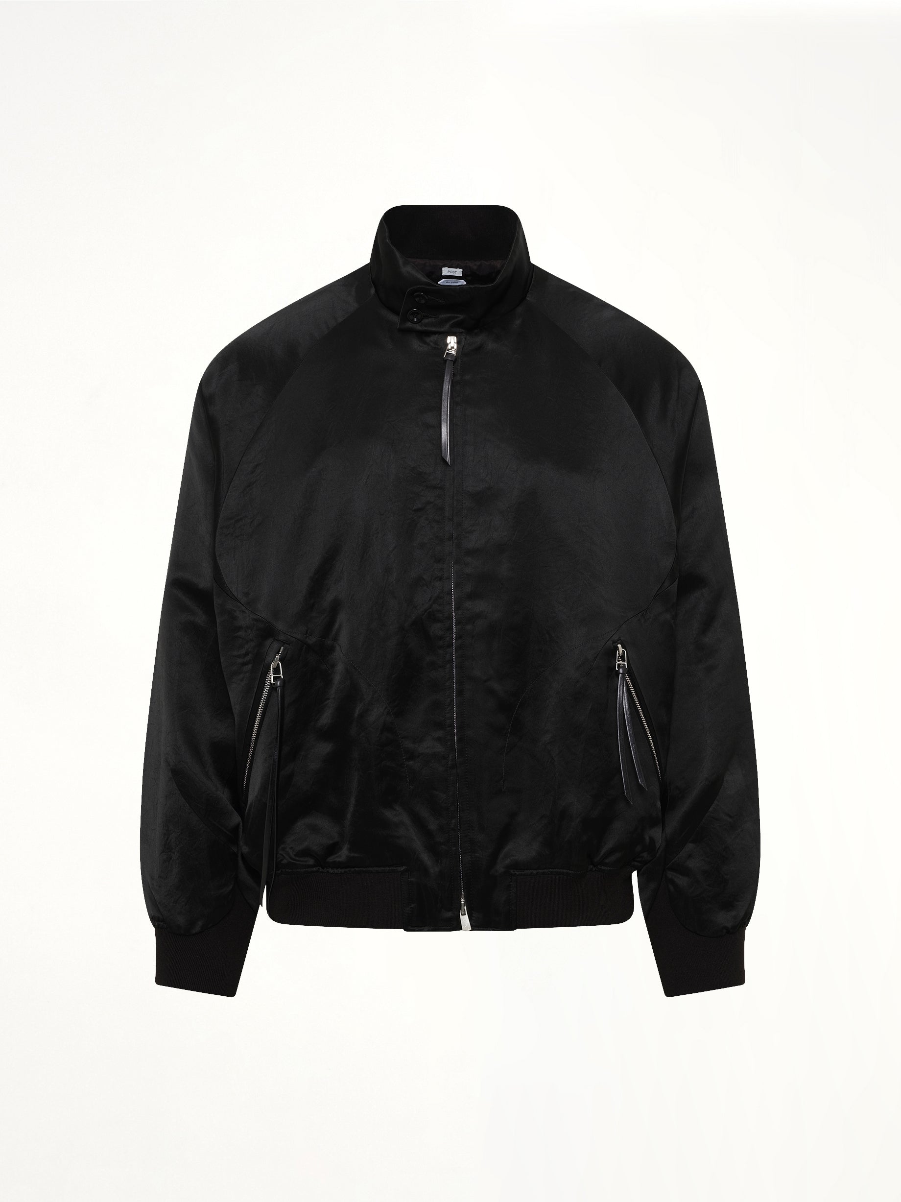 POST ARCHIVE FACTION , 
, 
, Opening Bomber (2026) in Black Product Photo from MARAIS