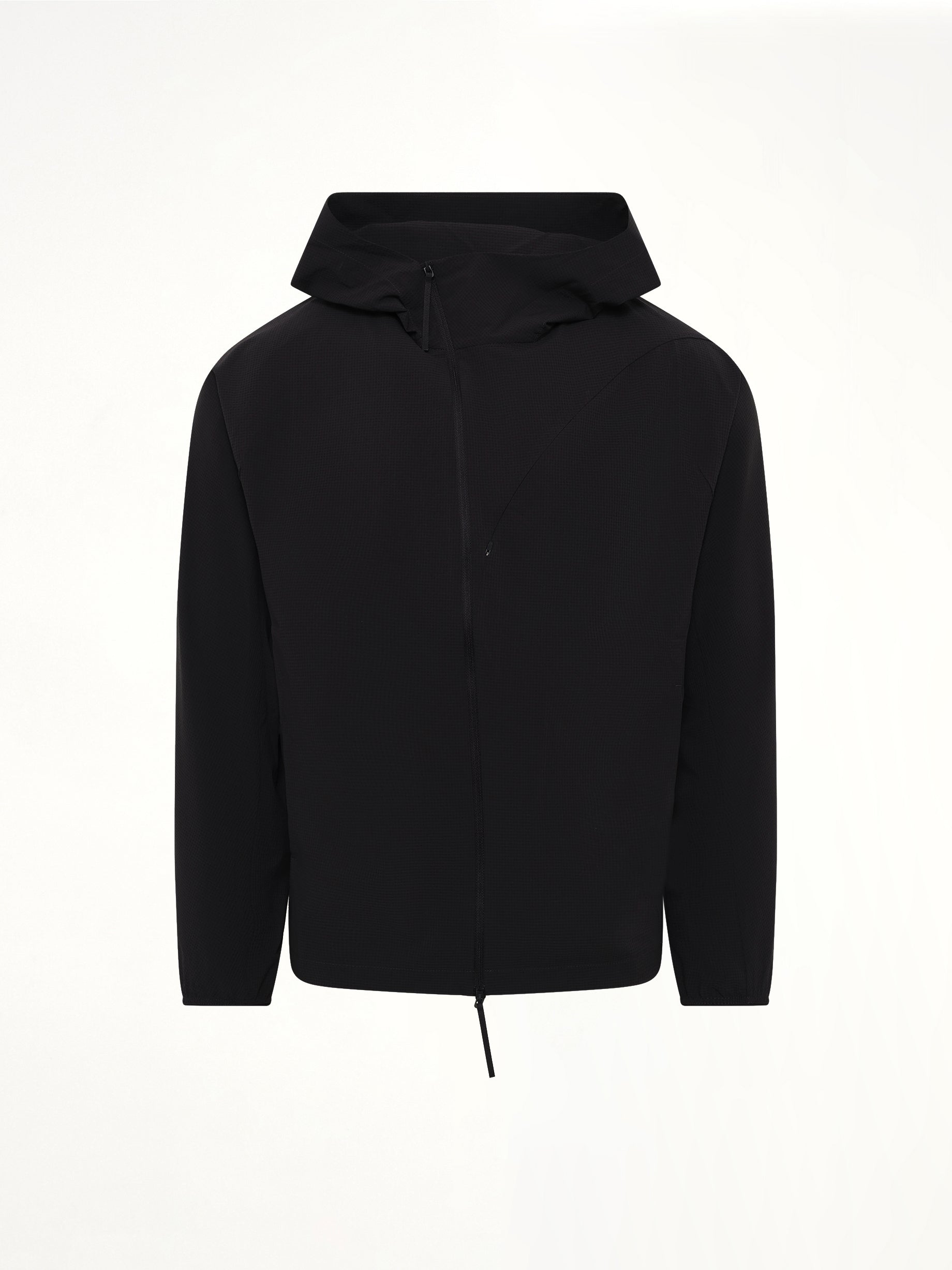 POST ARCHIVE FACTION Runner Jacket (Archive) in Black Product Photo from MARAIS