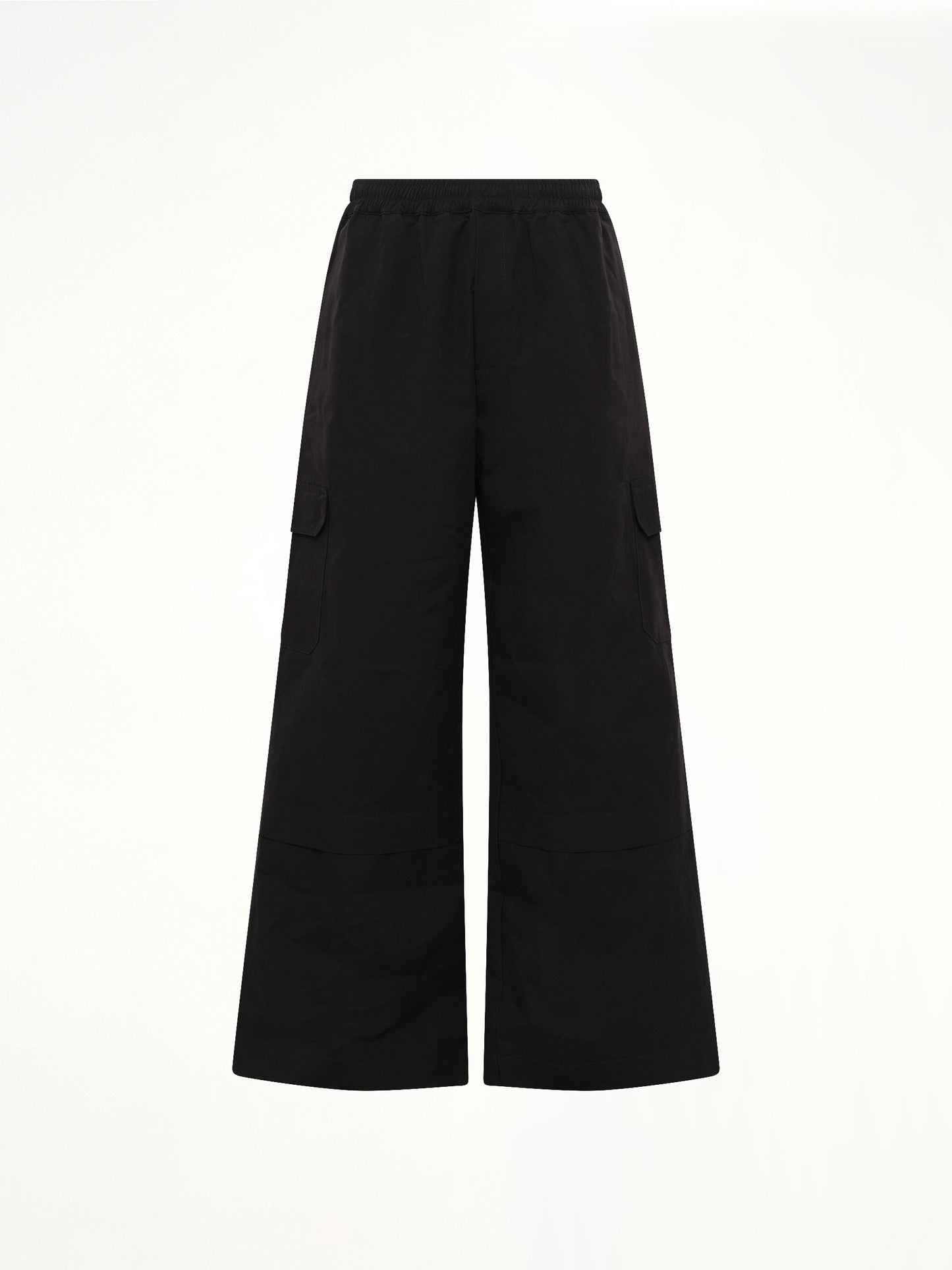 Sculpted Track Trouser in Black