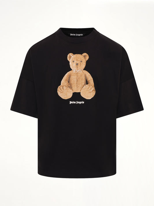 Bear Over T-Shirt in Black/Brown