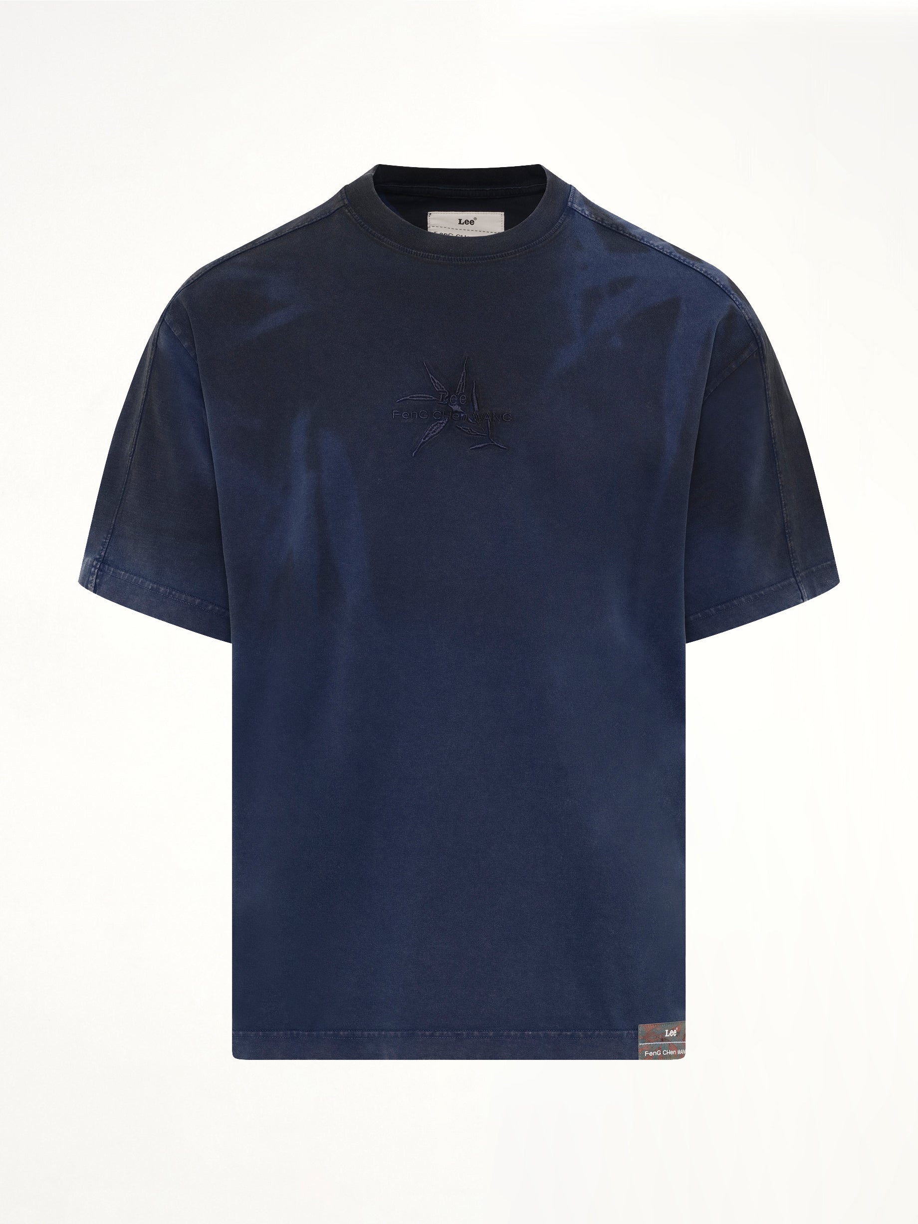 FENG CHEN WANG FCW x Lee T-Shirt in Navy Product Photo from MARAIS