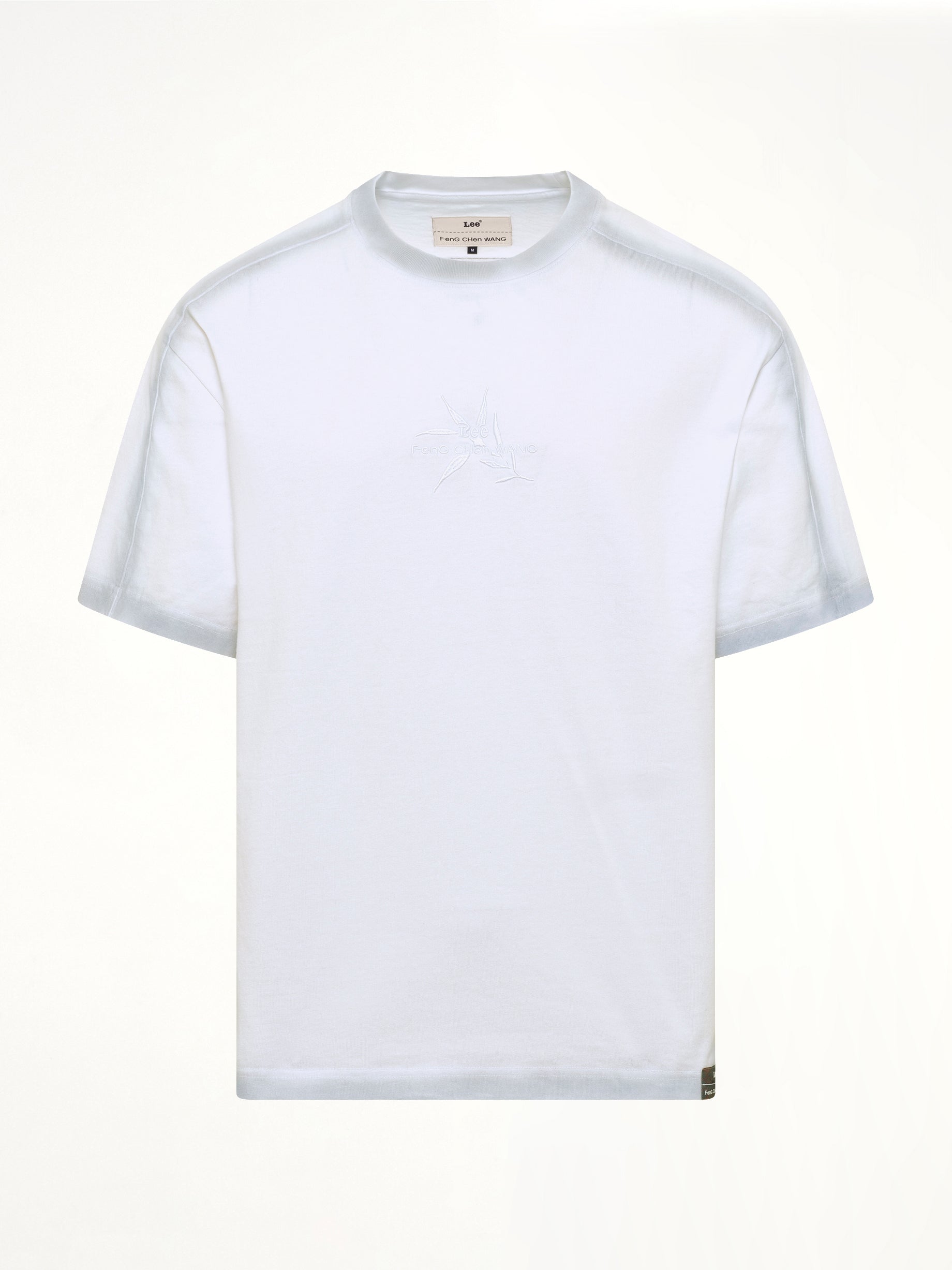 FENG CHEN WANG FCW x Lee T-Shirt in White Product Photo from MARAIS