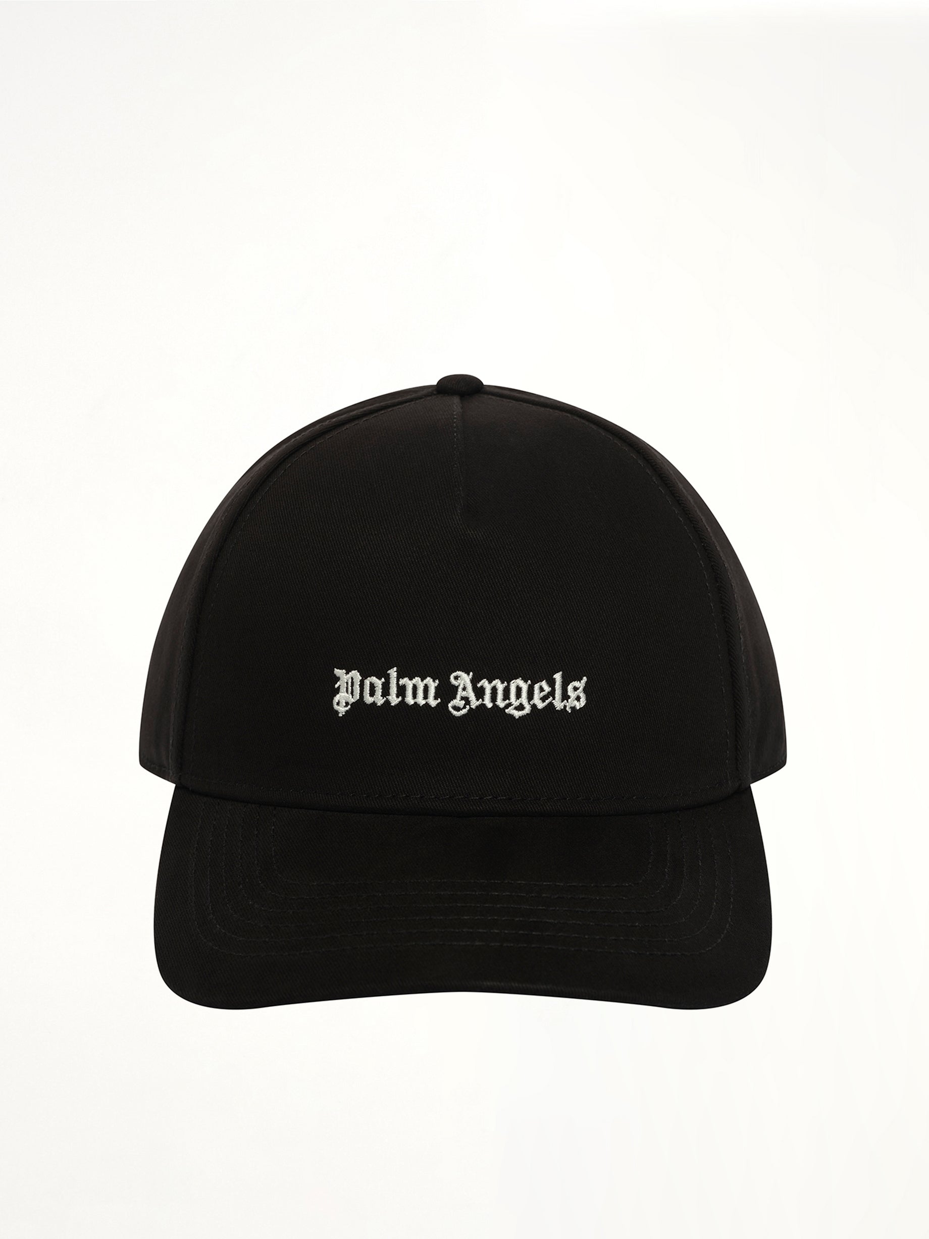 Logo Cap in Black/Off White