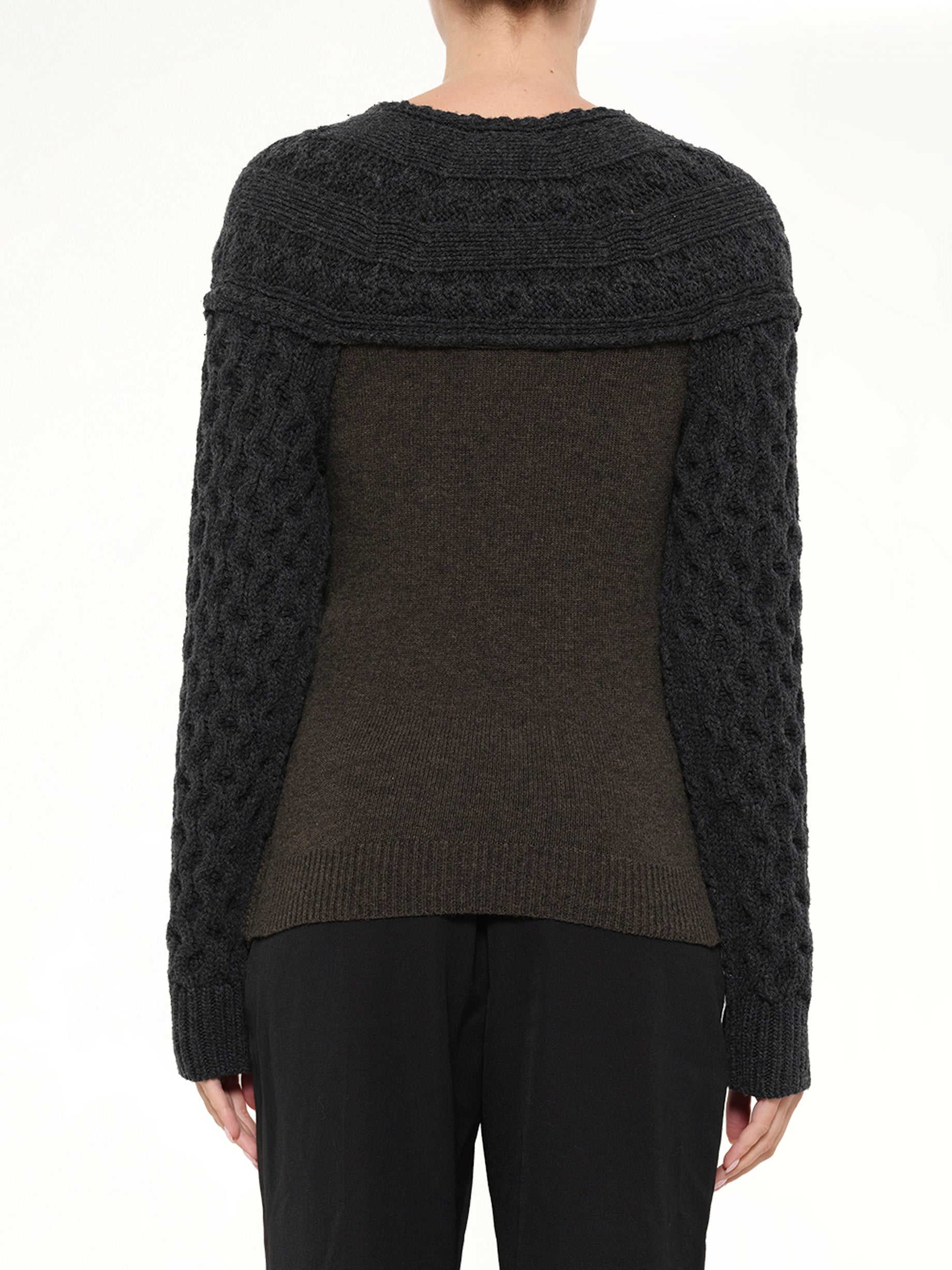 Embroidered Top in Khaki