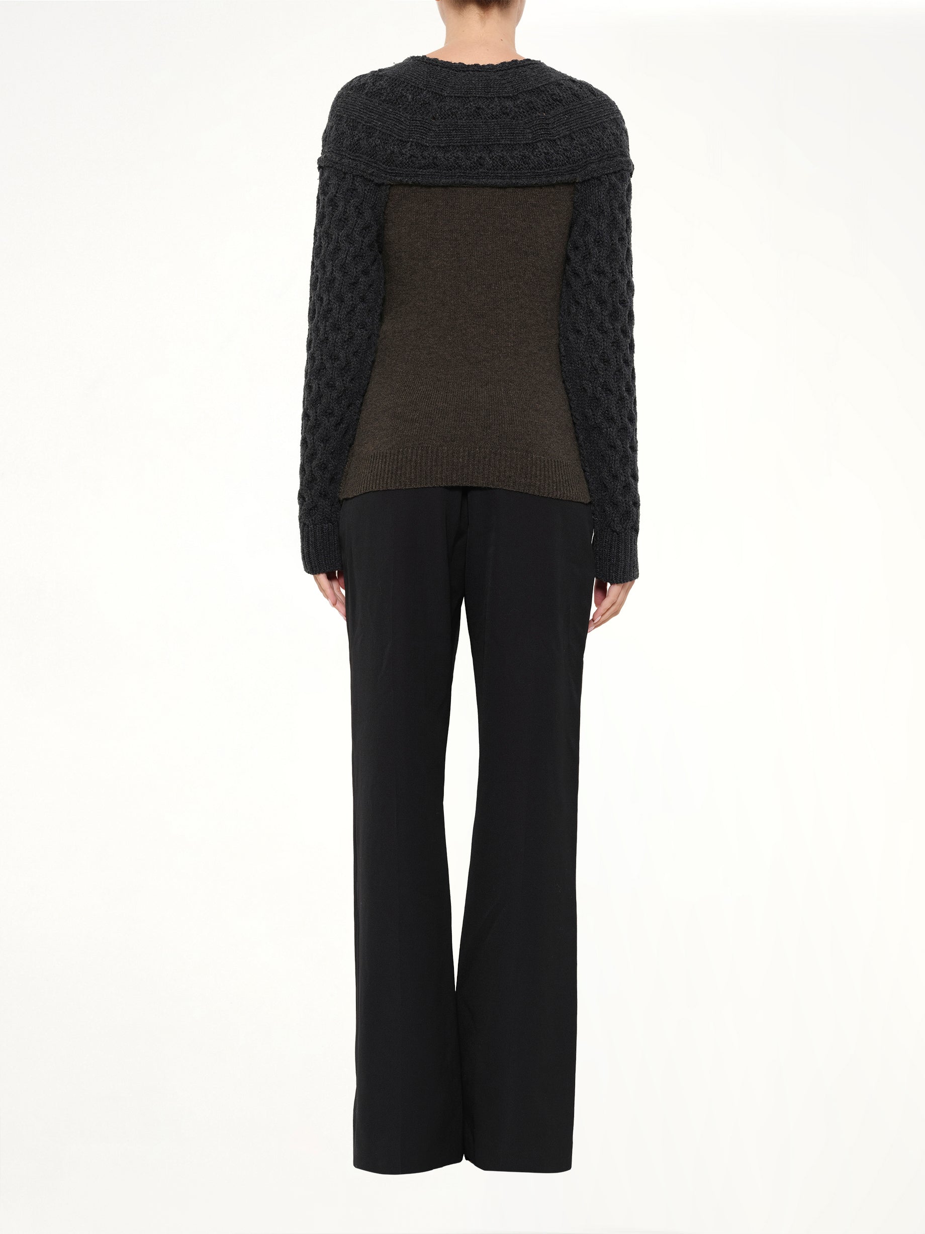 Embroidered Top in Khaki