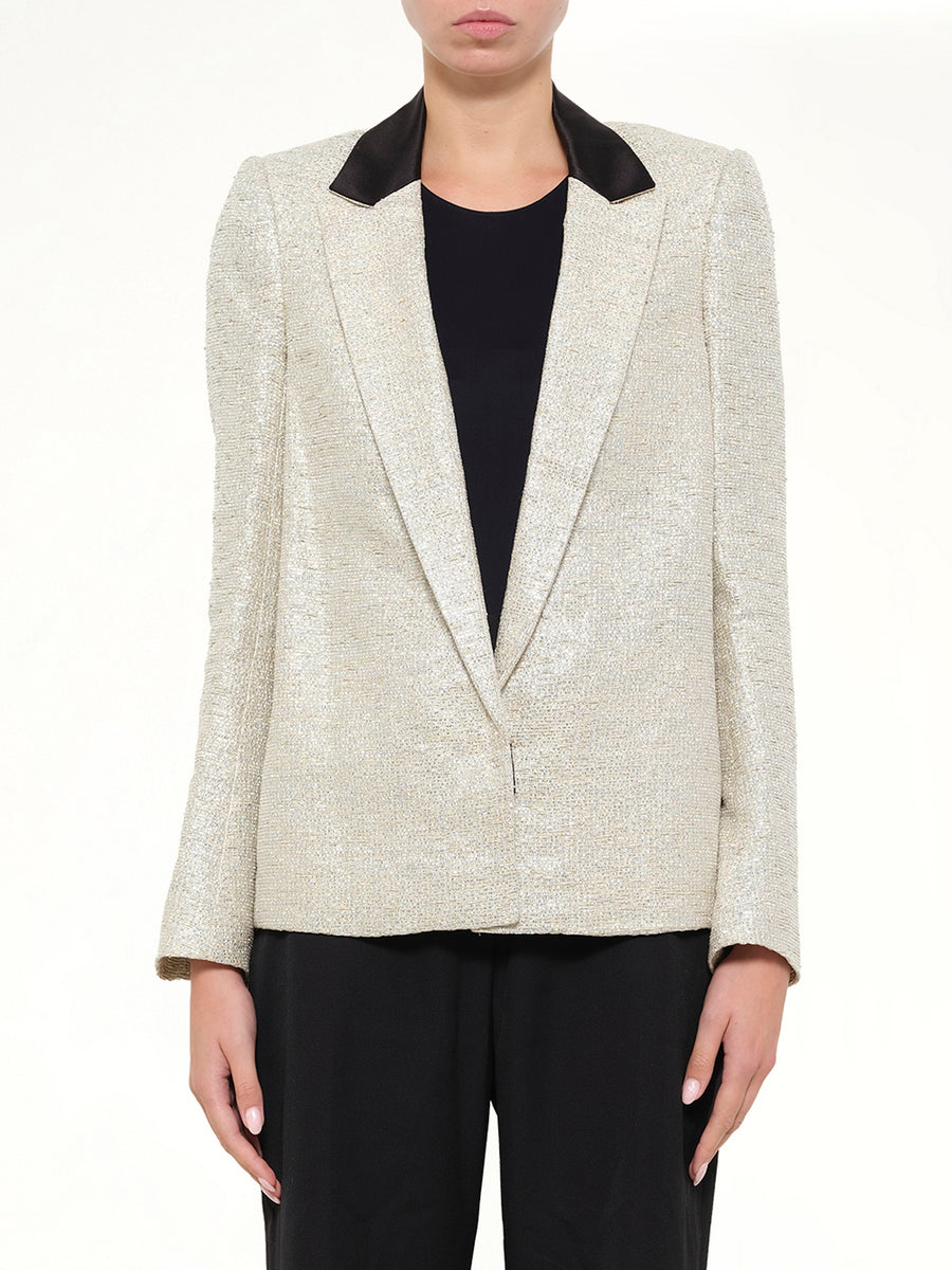 Show Jacket in Platinum