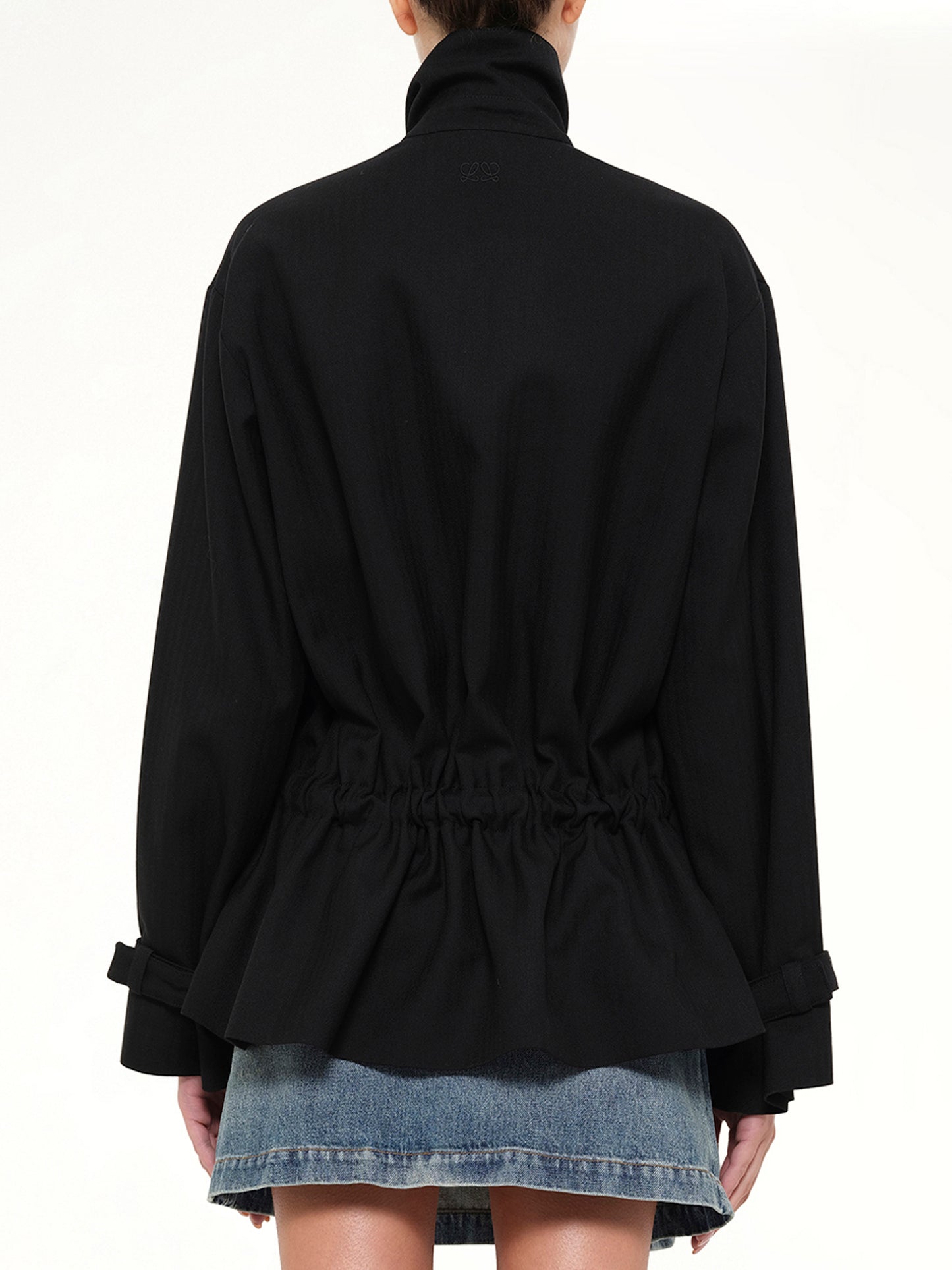 Belted Jacket in Black