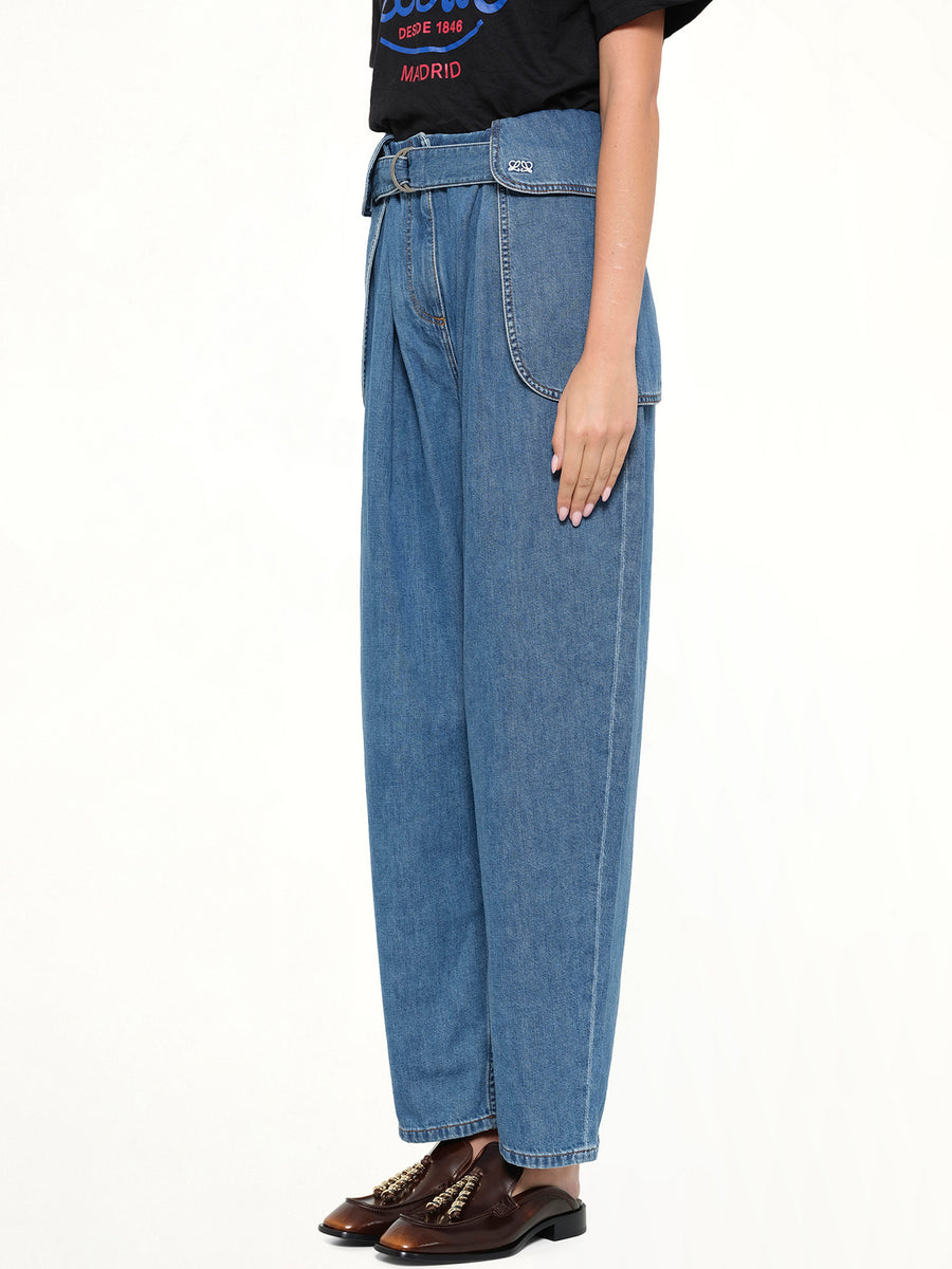 Cargo Jeans AF in Light Blue