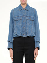 Jacket in Light Blue
