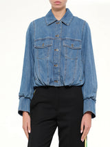 Jacket in Light Blue