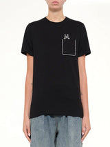 Louis Wain Regular Fit T-Shirt in Black