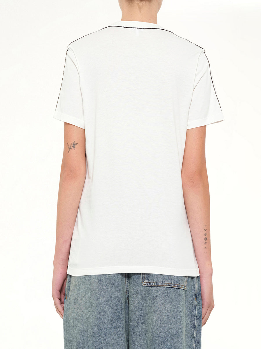 Louis Wain Regular Fit T-Shirt in White