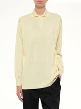 Polo Sweater in Light Yellow