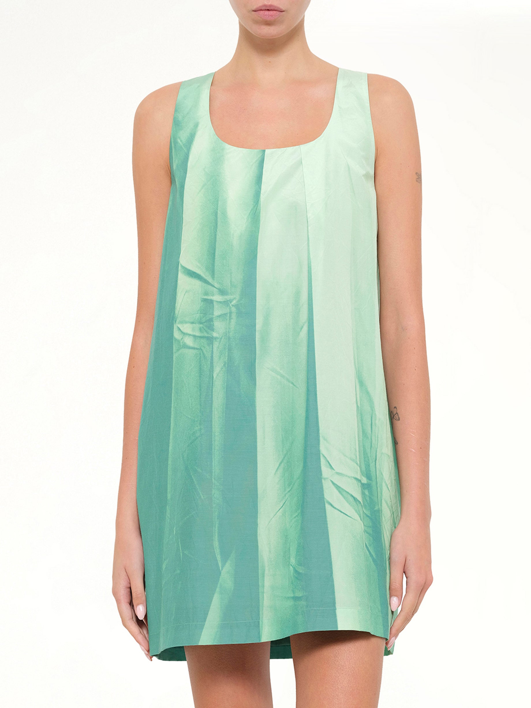 Runway Dress in Green