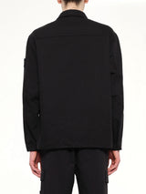 1200001 Dense Cotton Twill Shirt in Black