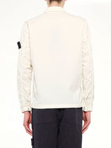 1200003 Stretch Organic Cotton Shirt in Ivory