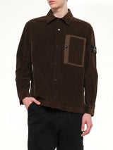 1200016 Corduroy Shirt in Coal Grey