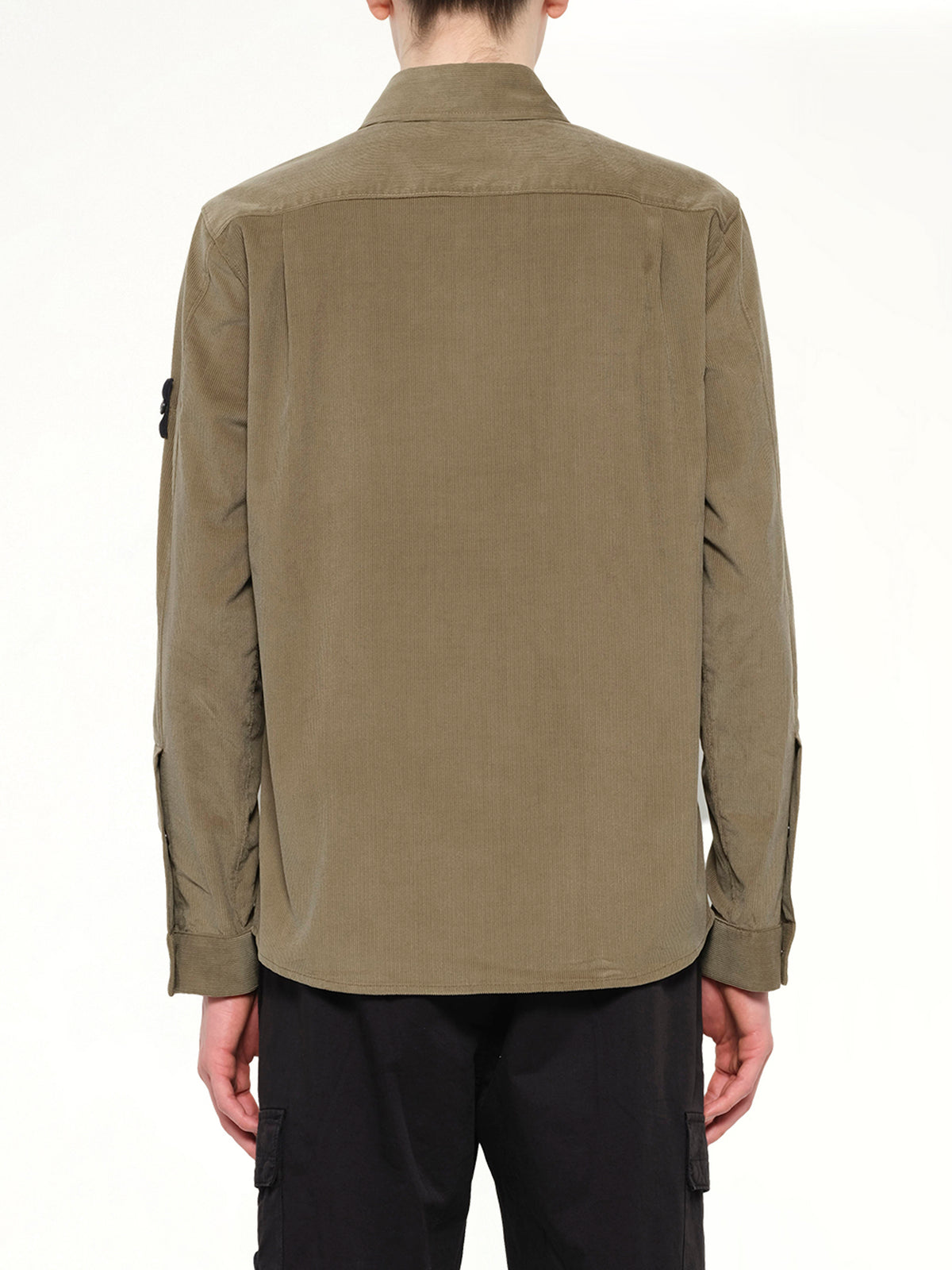 1200042 Cotton Shirt in Military Green