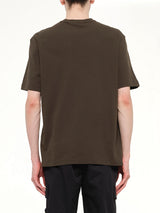 2100015 Cotton Compass T-Shirt in Coal Grey