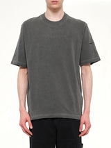 2100024 Garment Dyed T-Shirt in Black