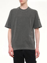 2100024 Garment Dyed T-Shirt in Black