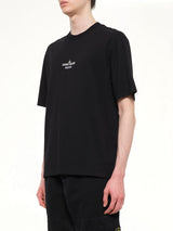 2100033 Cotton Logo T-Shirt in Black