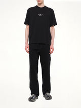 2100033 Cotton Logo T-Shirt in Black