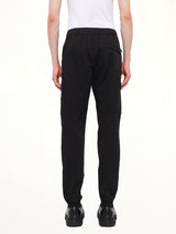3100033 Cotton Satin Trouser in Black