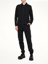3100033 Cotton Satin Trouser in Black