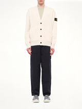 5100010 Light RWS Wool Cardigan in Ivory