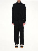 5100062 Wool Hoodie in Black