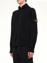 5100062 Wool Hoodie in Black
