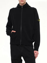 5100062 Wool Hoodie in Black