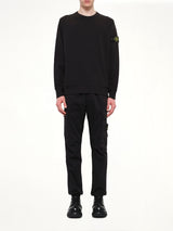 6100017 Organic Cotton Sweatshirt in Black