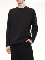 6100057 Cotton Sweatshirt in Black
