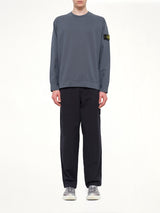 6100057 Cotton Sweatshirt in Slate Blue