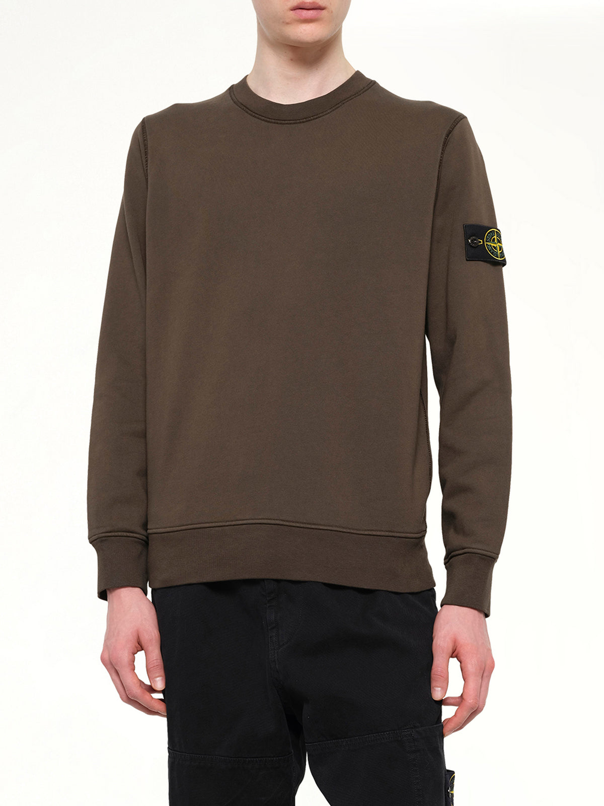 6100060 Organic Cotton Sweatshirt in Coal Grey