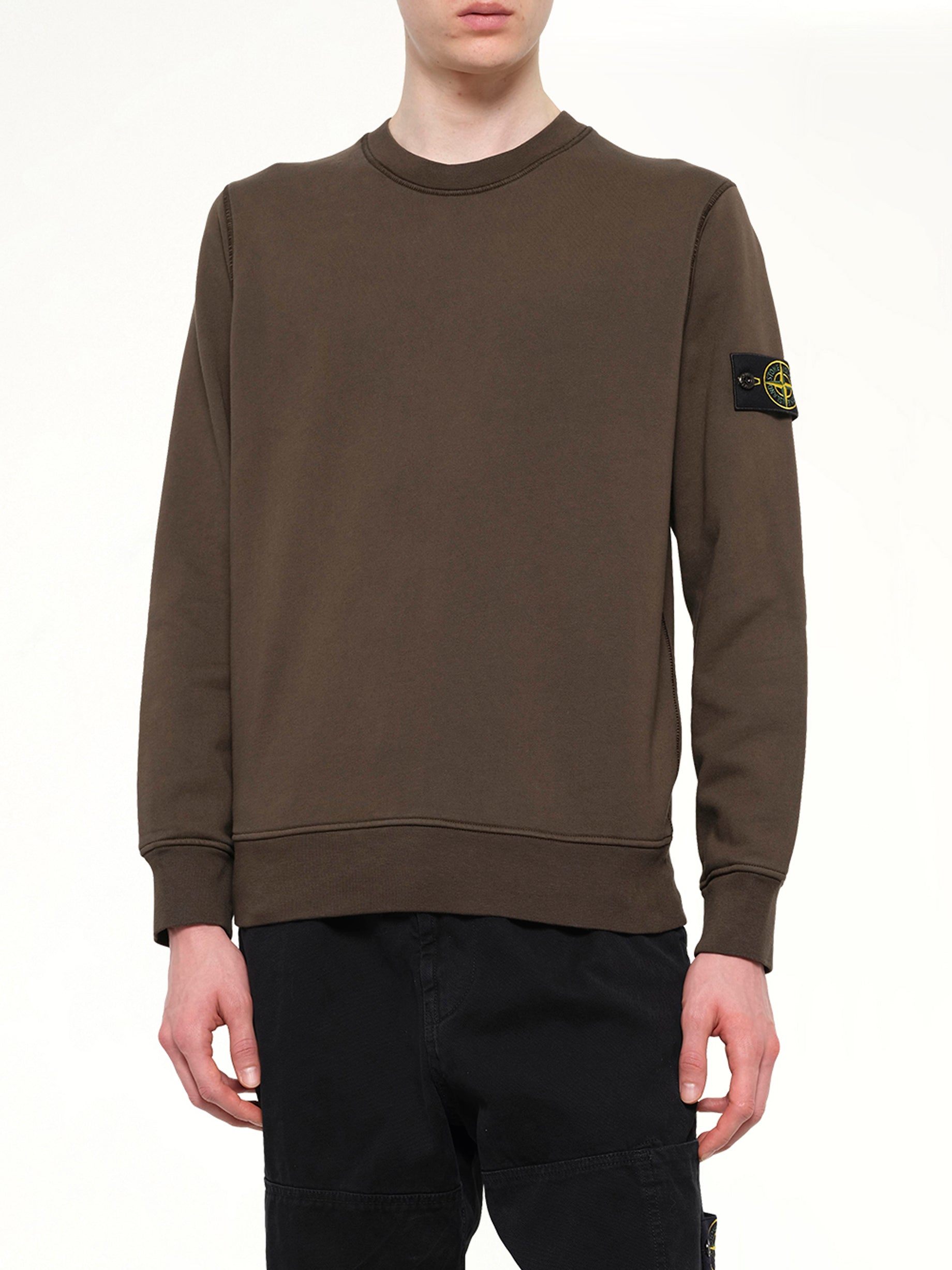 6100060 Organic Cotton Sweatshirt in Coal Grey