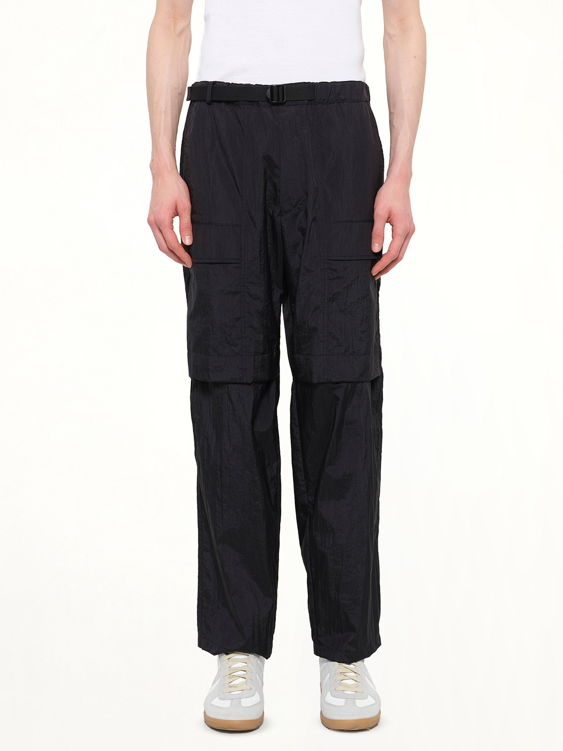 Detachable Zip Pant in Black