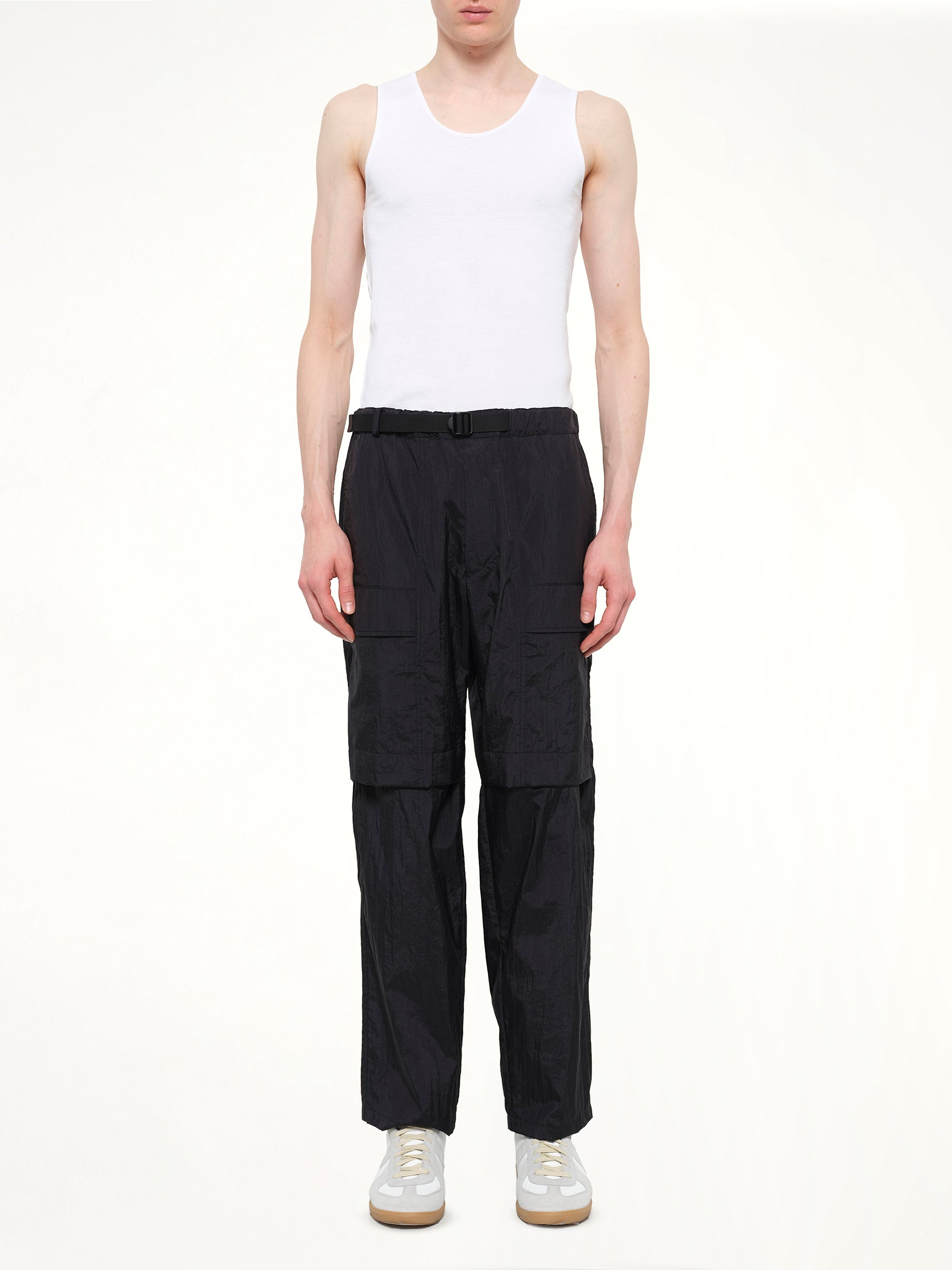Detachable Zip Pant in Black