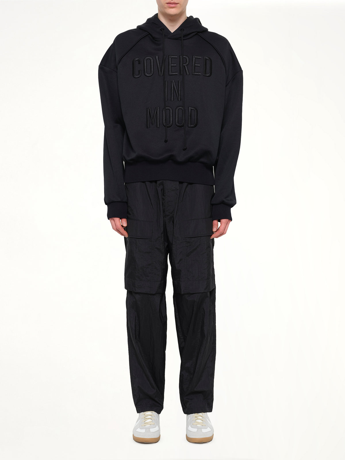 JuunJ Mood Hoodie in Black