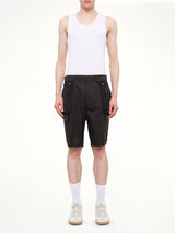 Juunj Cargo Shorts in Black