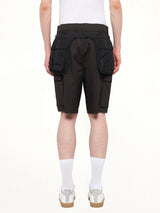 Juunj Cargo Shorts in Black