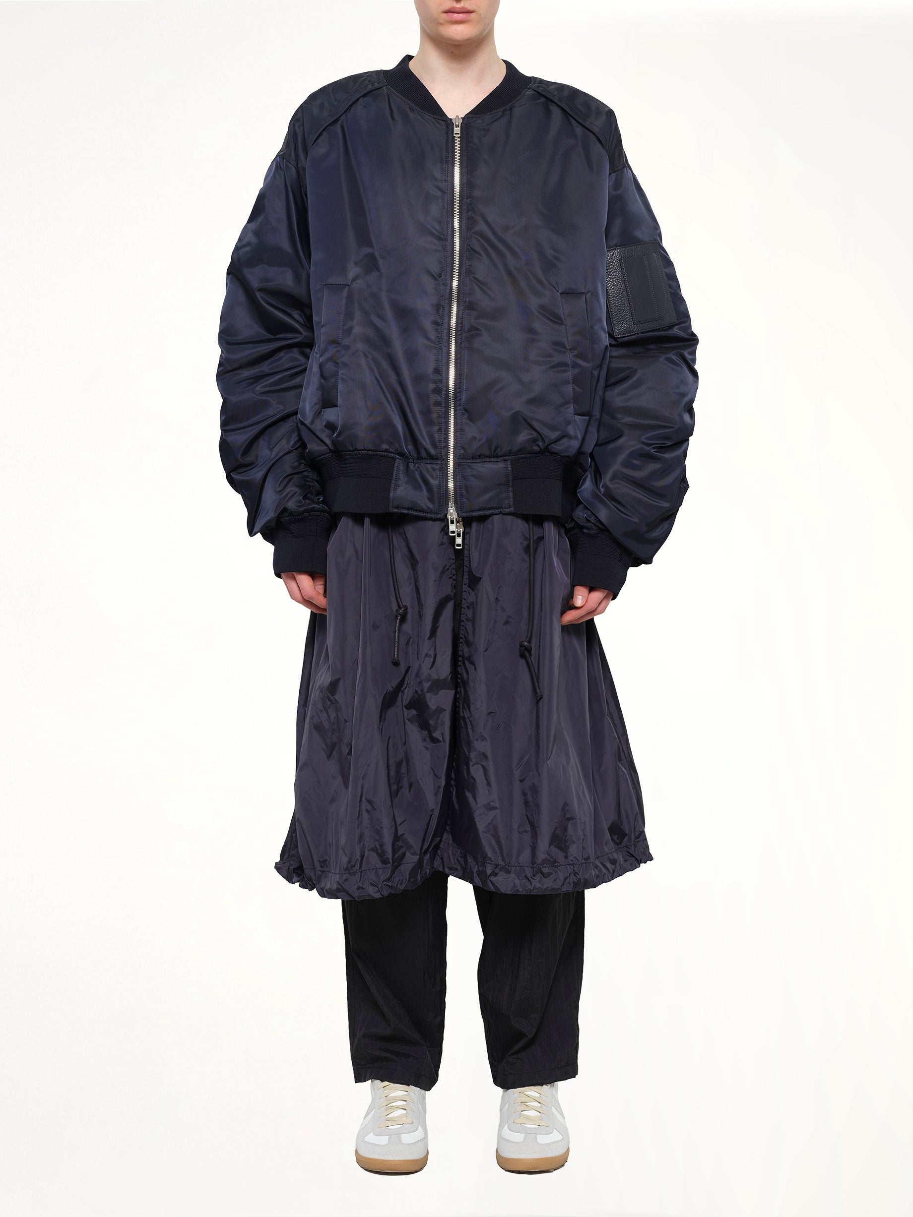 Juunj Coat in Navy