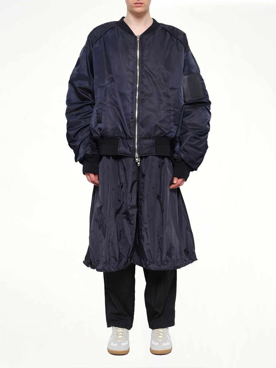 Juunj Coat in Navy