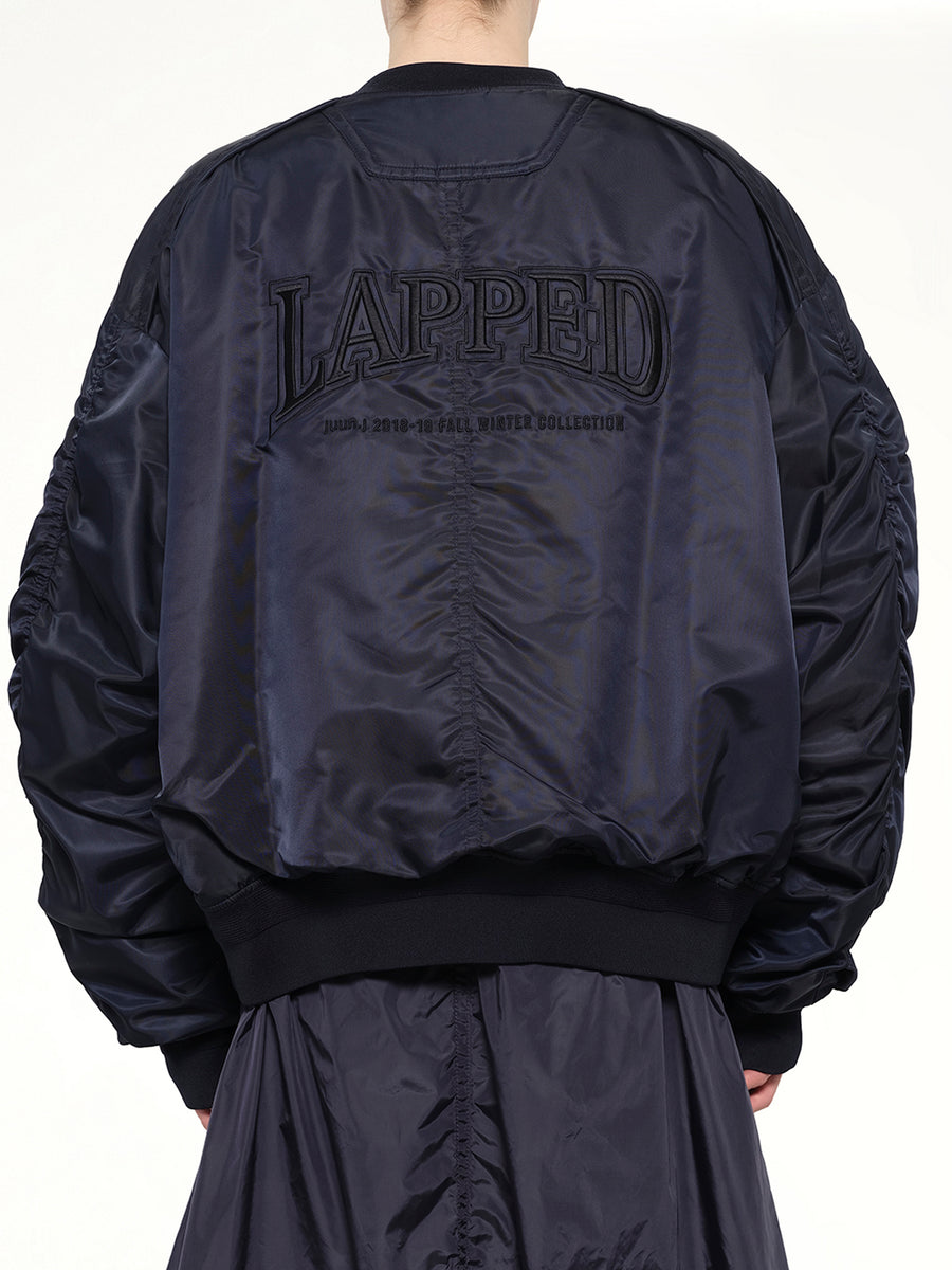 Juunj Coat in Navy