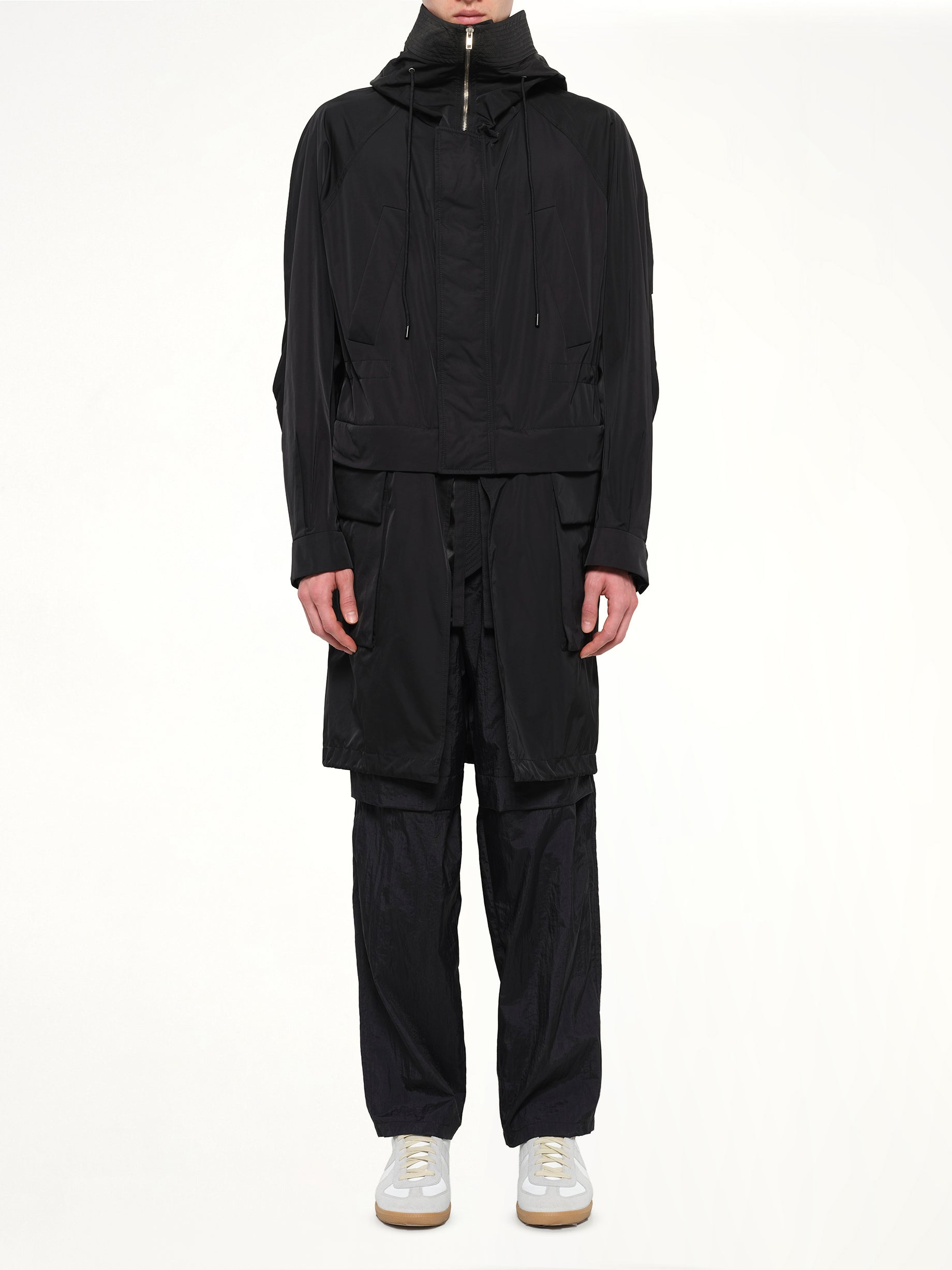 Outer Coat in Black