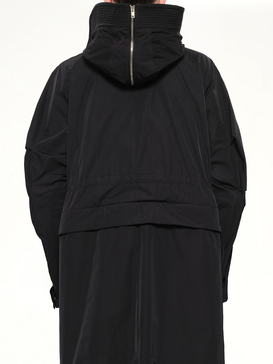 Outer Coat in Black